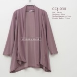 CCj-038 Cardigan jersey Lengan panjang